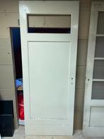 Jaren 30 paneel deur 82,5 breed 210 hoog, Ophalen, Gebruikt, 80 tot 100 cm, Binnendeur