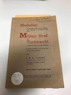 Militair straf- en tuchtrecht 4e druk 1946, Boeken, Gelezen, 1945 tot heden, Ophalen of Verzenden