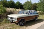 Opel Ascona A Voyage 1972 Woody, Auto's, Oldtimers, Achterwielaandrijving, Zwart, Wit, Origineel Nederlands