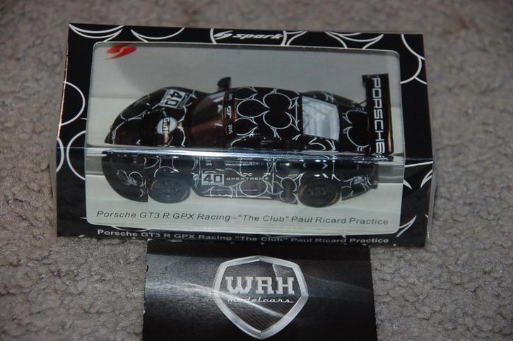 1:43 PORSCHE 911 PICAR PRACTICE SPARK SP326 WRH, Hobby en Vrije tijd, Modelauto's | 1:43, Zo goed als nieuw, Auto, Overige merken