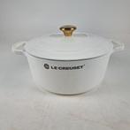 Le Creuset Signature Braadpan Katoen Mat 28 cm NIEUW!, Huis en Inrichting, Keuken | Potten en Pannen, Ophalen, Gietijzer, Nieuw