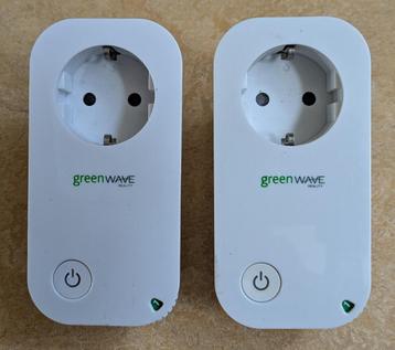 GreenWave NS310-F Z-Wave slimme stopcontacten (2 stuks) beschikbaar voor biedingen