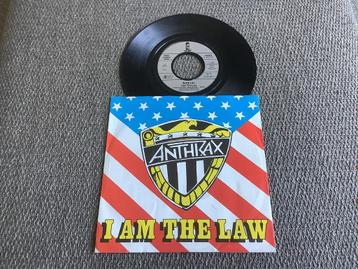 Anthrax-I Am The Law 7” beschikbaar voor biedingen