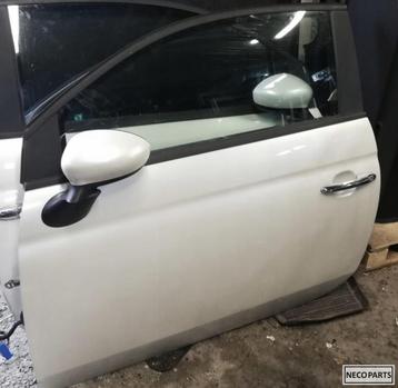 FIAT 500 PORTIER DEUR ALLE ONDERDELEN LEVERBAAR !! beschikbaar voor biedingen