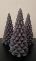 3 Nieuwe kerstboom kaarsen, Overige materialen, Nieuw, Ophalen of Verzenden, Grijs