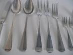 13 st vintage Haags Lof bestek RVS 1x verzilverde lepel p st, Ophalen of Verzenden