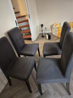 4 Eettafel stoelen, Ophalen, Hout, Gebruikt, Vier