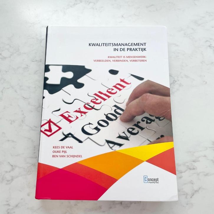 Kwaliteitsmanagement in de praktijk - Vaal, Pijl & Schijndel, Boeken, Studieboeken en Cursussen, Zo goed als nieuw, HBO, Ophalen of Verzenden