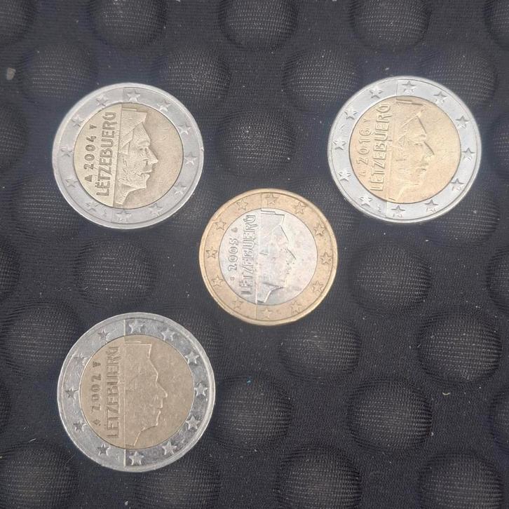 Luxemburgse Euro Munten - Verzameling, Postzegels en Munten, Munten | Europa | Euromunten, Losse munt, 2 euro, Luxemburg, Ophalen of Verzenden