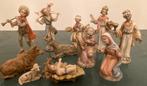 Oude italiaanse kerststal pastel, Diversen, Gebruikt, G, C, Ophalen of Verzenden