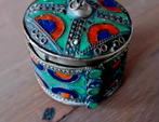 Antiek zilveren?Berber Armband & Potje.  Handgemaakt, Ophalen of Verzenden
