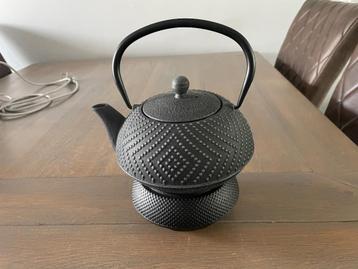 gietijzeren THEEPOT EN THEELICHTHOUDER BREDEMEIJER  - WD014 beschikbaar voor biedingen