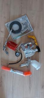 Compressor accessoires set, Gebruikt, 6 tot 10 bar, Ophalen of Verzenden, Minder dan 200 liter/min