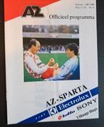 AZ - Sparta 1987/1988, Verzamelen, Sportartikelen en Voetbal, Ophalen of Verzenden, Gebruikt, AZ, Boek of Tijdschrift
