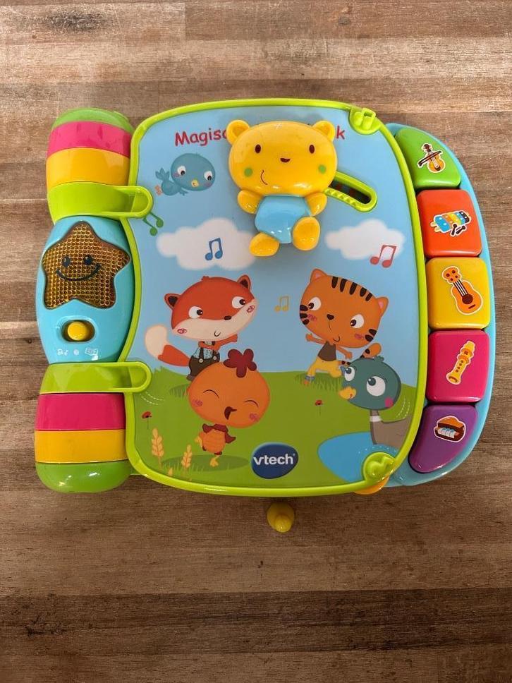 Vtech magisch liedjesboek, Kinderen en Baby's, Speelgoed | Vtech, Zo goed als nieuw, 6 maanden tot 2 jaar, Ophalen of Verzenden
