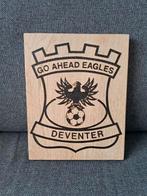 Go ahead eagles logo op hout gebrand, Ophalen of Verzenden, Nieuw, Overige binnenlandse clubs, Overige typen