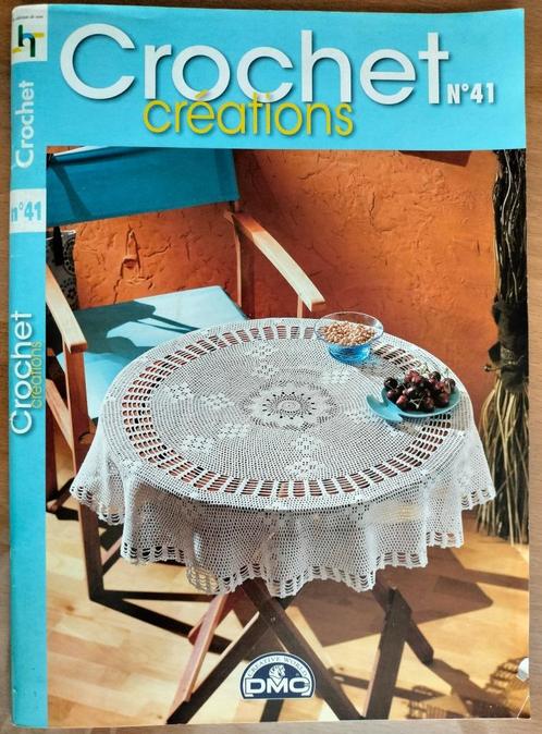 DMC Crochet Créations No 41, Boeken, Hobby en Vrije tijd, Gelezen, Breien en Haken, Verzenden