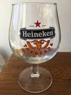 Bierglas op Voet "Heineken" 'Tarwebok' Nieuw, Ophalen of Verzenden, Nieuw, Glas of Glazen, Overige merken
