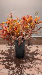 Kunstbloemen boeket met vaas, Ophalen of Verzenden, Nieuw, Binnen