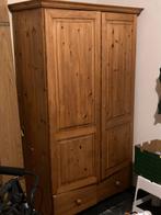 Grenen kledingkast, Huis en Inrichting, Kasten | Computermeubels, Ophalen, Gebruikt, 70 tot 120 cm, Minder dan 40 cm