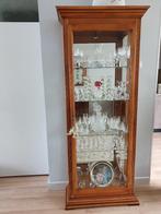 Vitrinekast, Ophalen, Met deur(en), Glas, 50 tot 100 cm