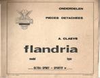 Flandria Ultra Sport Sportif onderdelenboek sport bromfiets, Ophalen of Verzenden, Zo goed als nieuw