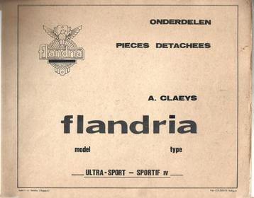 Flandria Ultra Sport Sportif onderdelenboek sport bromfiets beschikbaar voor biedingen