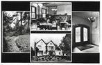 Huis ter Heide- -4-luik., Verzamelen, Ansichtkaarten | Nederland, Verzenden, 1940 tot 1960, Gelopen, Utrecht