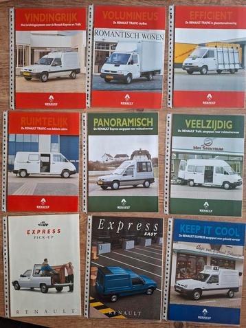 Renault Express & Trafic Brochures - Collectie beschikbaar voor biedingen