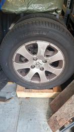 Peugeot Velgen set 4 stuks met Zomerbanden 195/65 R15, Auto-onderdelen, Banden en Velgen, Ophalen, Gebruikt, 15 inch, Banden en Velgen