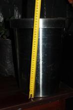 RVS Prullenbak - 35 cm, Huis en Inrichting, Ophalen, Gebruikt, Rvs, Minder dan 50 cm