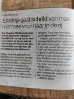 Efteling krantenartikel krantenknipsel, Ophalen of Verzenden, 1980 tot heden, Nederland, Knipsel(s)