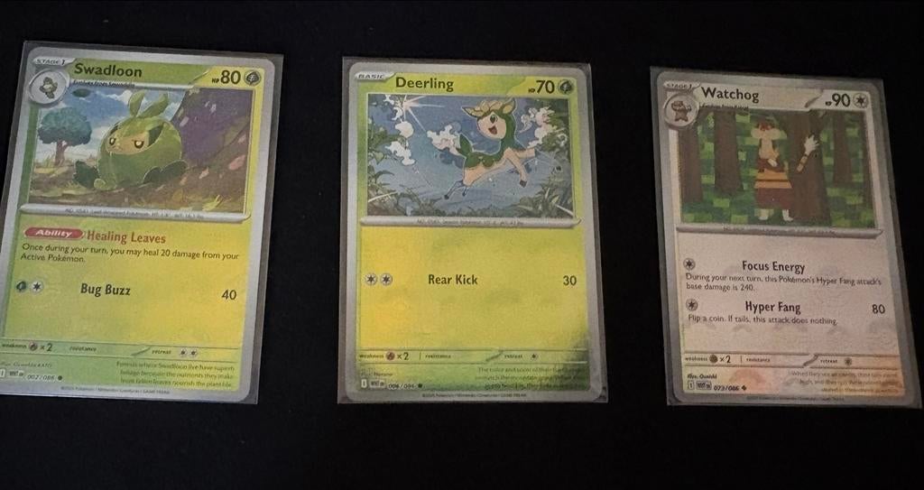 Pokémon kaarten - € 1 st., Ophalen of Verzenden, Zo goed als nieuw, Losse kaart