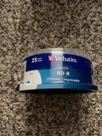 Verbatim spindle 25 BD-R Printable, Ophalen, Op spindel, Nieuw, Blu-ray