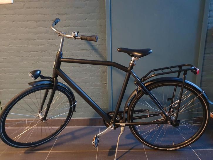 Gazelle Herenfiets - Zwart, Fietsen en Brommers, Fietsen | Oldtimers, 59 cm of meer, Jaren '60 of nieuwer, Ophalen