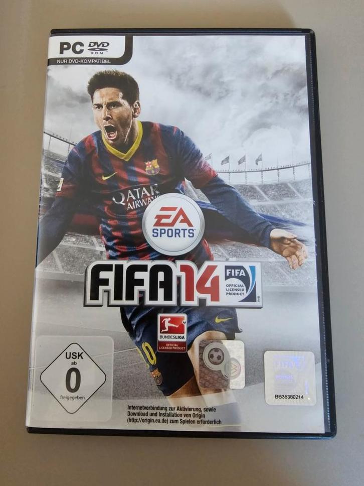 Pc game FIFA 14, Spelcomputers en Games, Games | Pc, Zo goed als nieuw, Sport, 1 speler, Vanaf 3 jaar, Ophalen of Verzenden