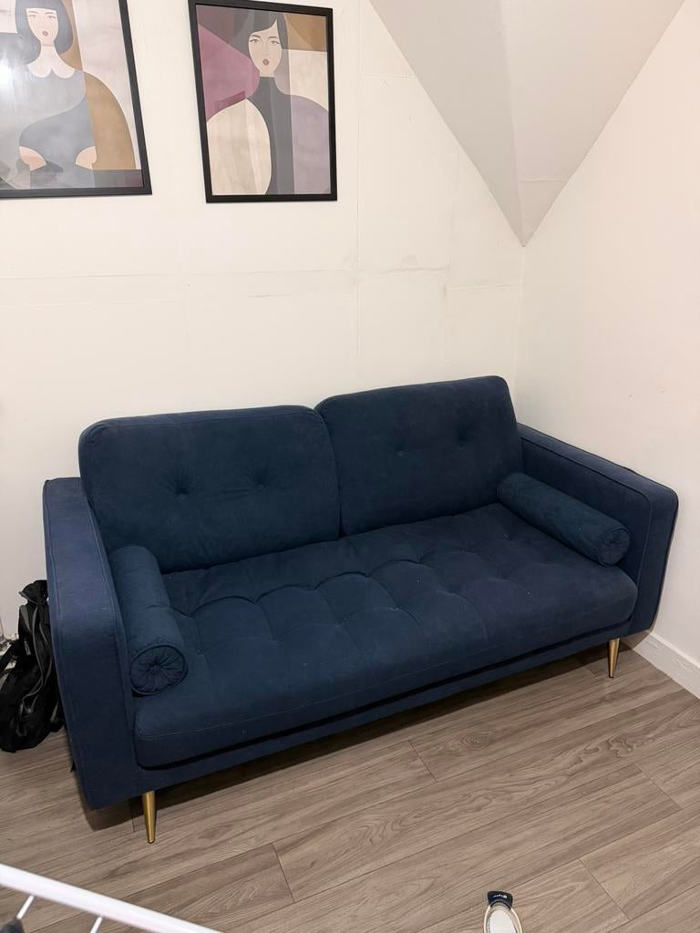 GRATIS BANK!!!, Ophalen, Zo goed als nieuw, Tweepersoons