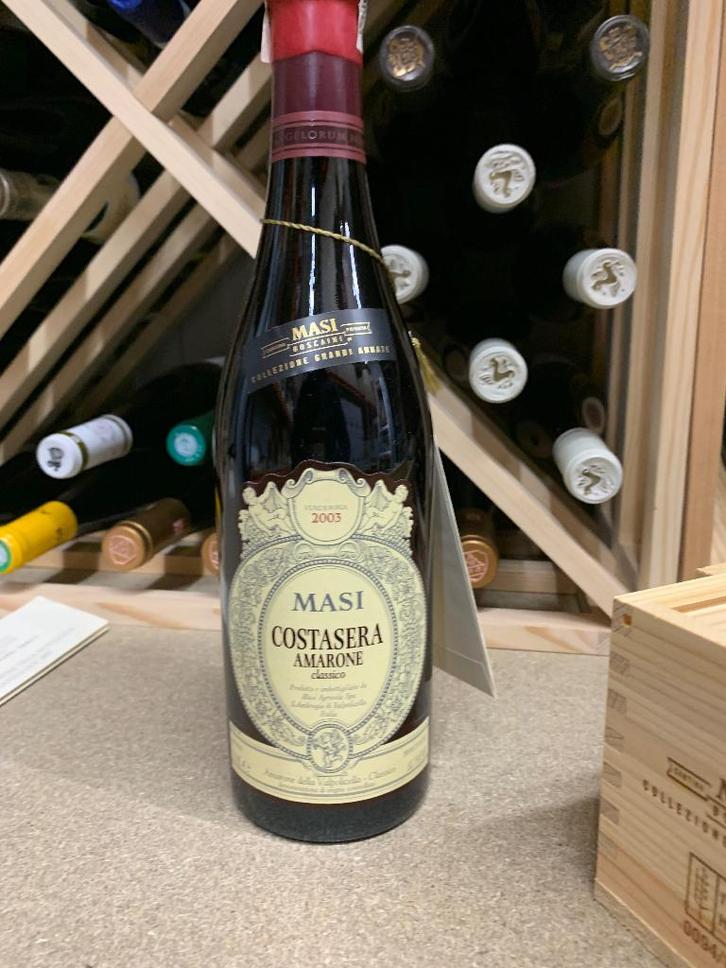 Amarone (Masi private release) 2003, Verzamelen, Wijnen, Nieuw, Rode wijn, Italië, Vol, Ophalen of Verzenden