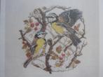 borduren borduurpatroon zang w.o. ijsvogels kruissteek, Hobby en Vrije tijd, Borduren en Borduurmachines, Ophalen of Verzenden