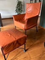 Stoel Charly met poef, Huis en Inrichting, Ophalen, Gebruikt, 75 tot 100 cm, Modern