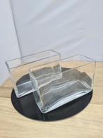 Accubakken vazen 25/10x15 cm, Huis en Inrichting, Woonaccessoires | Vazen, Overige kleuren, Nieuw, Ophalen of Verzenden, Glas