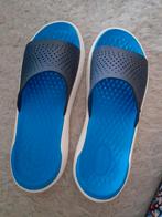 Crocs Bad Slippers Maat 45 z.g.a.n, Slippers, Crocs, Blauw, Ophalen of Verzenden
