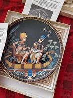NIEUW 4 Egyptische bordjes van Tutanchamon met certificaat, Ophalen of Verzenden