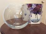 Ronde vaas kristal Florence Ambiente, Ophalen of Verzenden