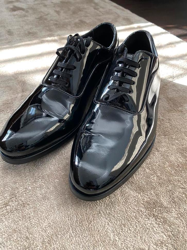 Suitsupply Smoking Schoenen Maat 40, Kleding | Heren, Schoenen, Zo goed als nieuw, Zwart, Ophalen of Verzenden