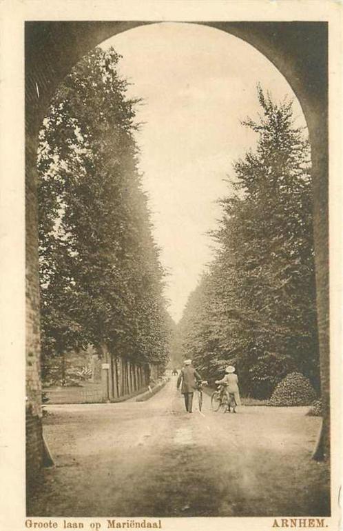 (377-526-033) Arnhem Groote Laan op Mariendaal, Verzamelen, Ansichtkaarten | Nederland, Gelderland, Verzenden