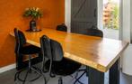Eikenhouten eetkamertafel, Ophalen, Gebruikt, Eikenhout, 50 tot 100 cm
