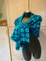 Oilily Sjaal Blauw - 180x58 cm - Heerlijk Warm & Zacht, Ophalen of Verzenden, Zo goed als nieuw, Sjaal