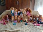 My scene barbies 12 stuks vintage, Ophalen of Verzenden, Gebruikt