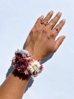 Gedroogde bloemen armband - design 4, Sieraden, Tassen en Uiterlijk, Ophalen of Verzenden, Nieuw
